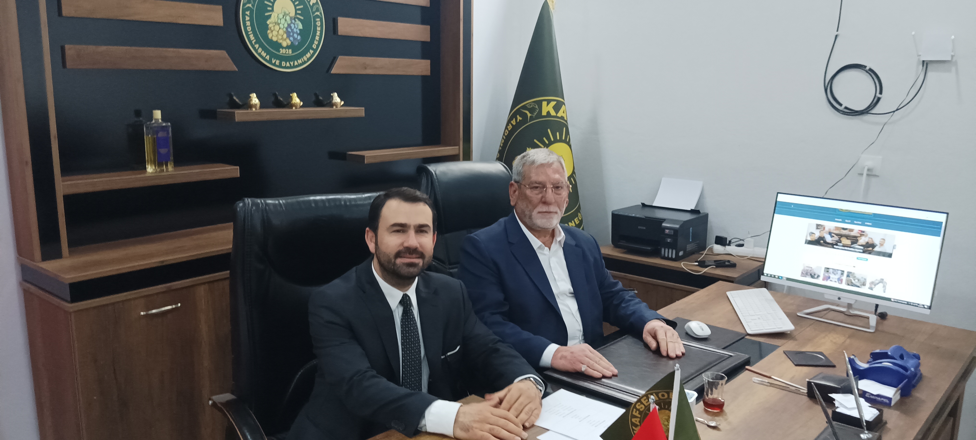 Dernek Başkanimiz ve Belediye Başkani